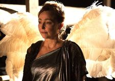 Catherine Frot as Marguerite: "She wants to feel her husband because she is completely alone."
